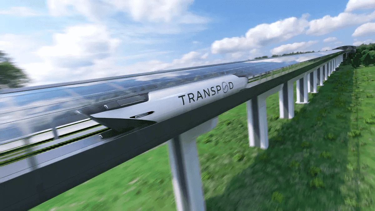 This New HyperloopStyle VacuumTube Train Can Reach 621mph