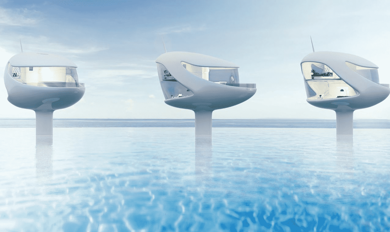 These New Sea Pods Offer Luxurious Living On Both Land And t