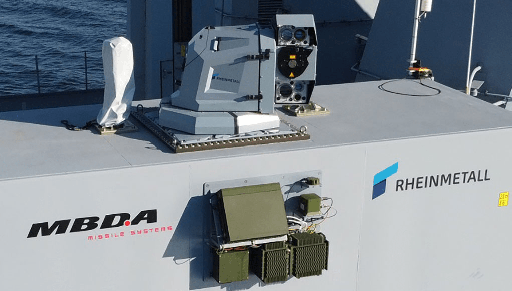 The German Navy Has Successfully Tested A 100kW Laser Weapo