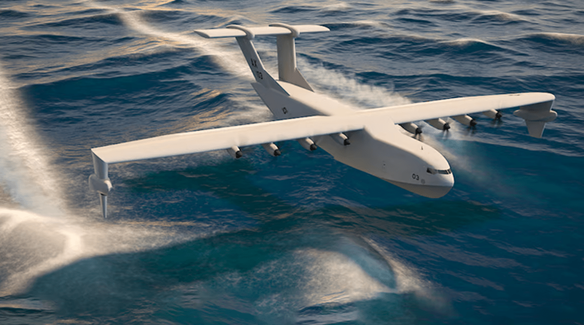 This New Ground Effect Cargo Plane By DARPA Will Be Able To