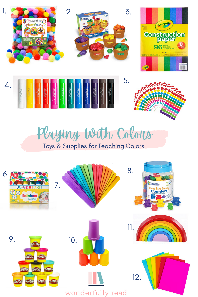 Teaching Colors to Toddlers Wonderfully Read