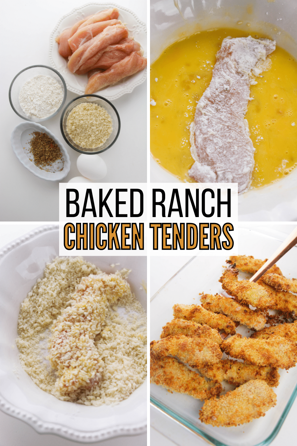 Baked Ranch Chicken Tenders