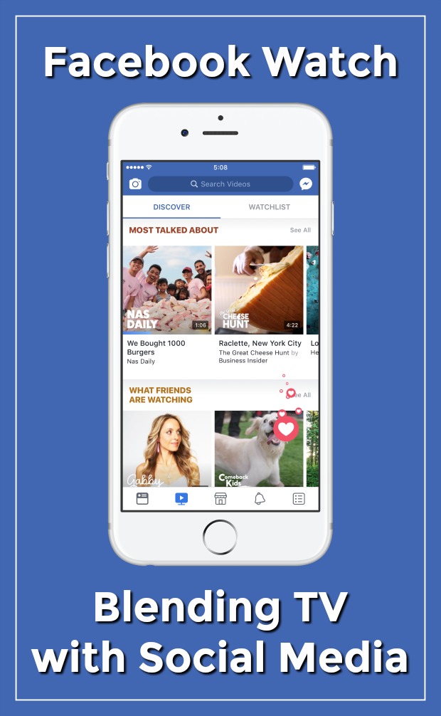 Facebook Watch Blending TV with Social Media
