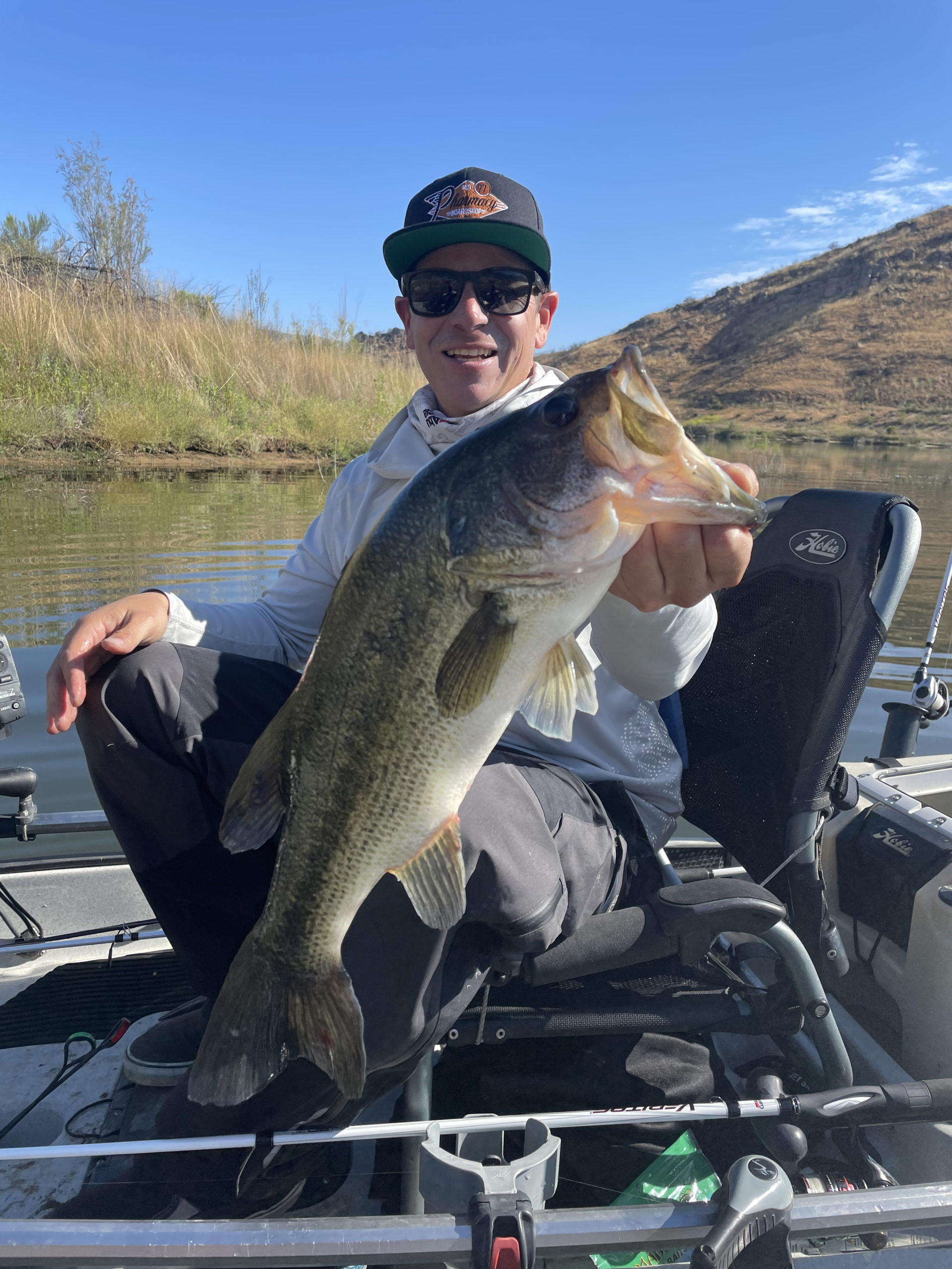 Barrett Lake largemouth are bonkers for almost anything thrown their