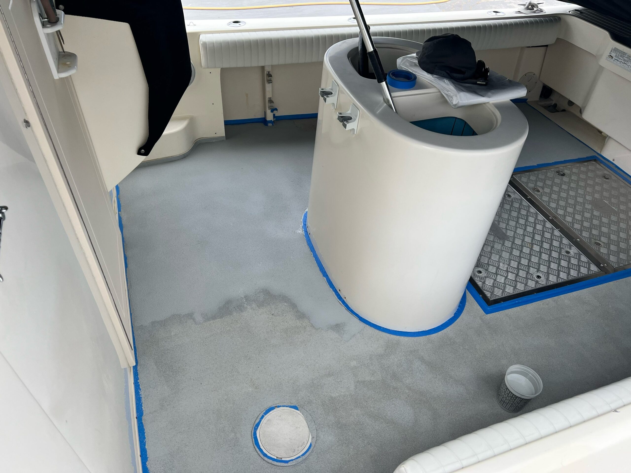 Boating How to add a DIY nonslip deck to your fishing boat (stepby