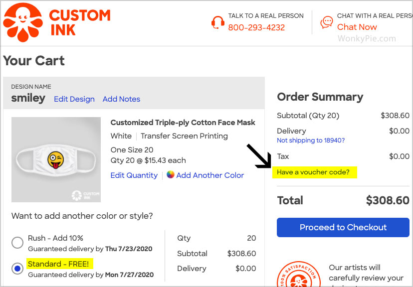 5 Custom Ink Voucher Codes, Coupons (510 Off!) • Oct. 2020