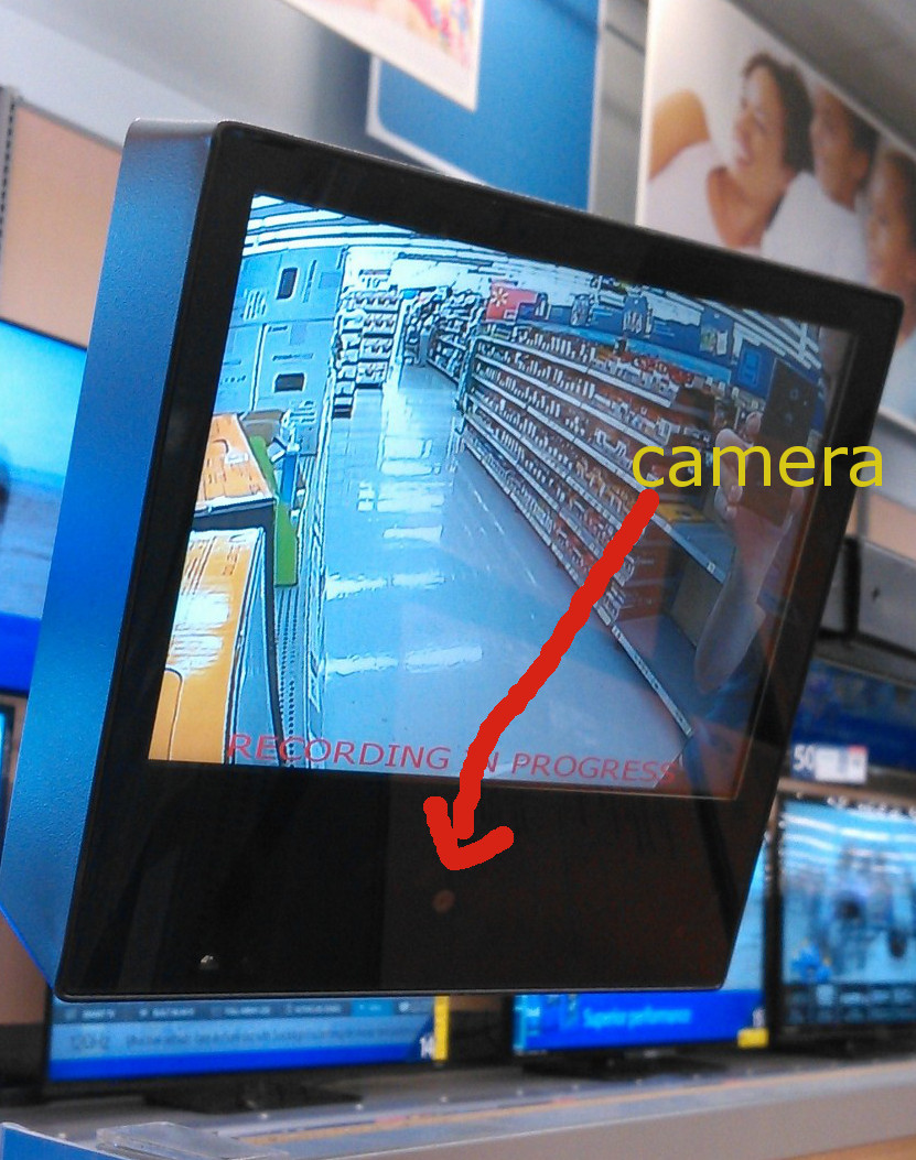 Walmart Facial Recognition Cameras At Head Level WONTEK
