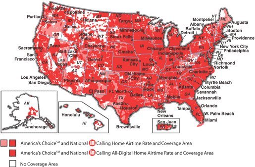 Verizon Lte Home Internet Coverage Map Verizon Coverage Map WONTEK