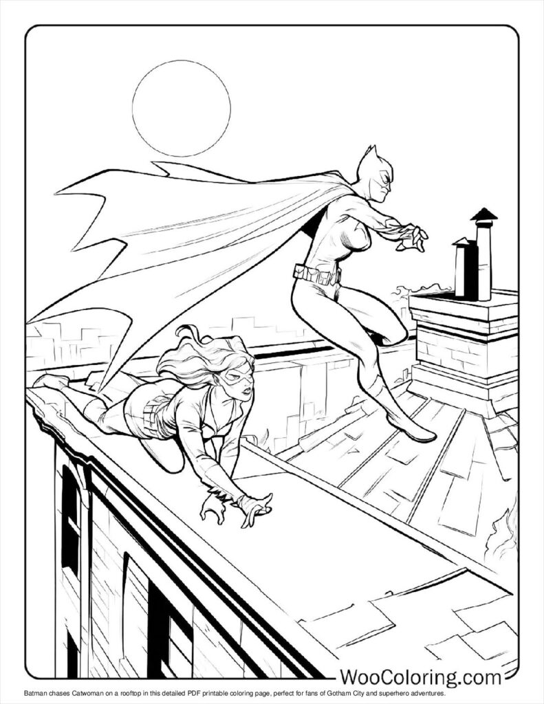 The Batman Printable Coloring Page For Kids And Adults Free Printable
