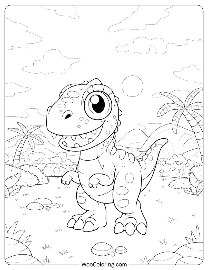 24 Allosaurus Coloring Pages (Free PDF To Print) Woo Coloring