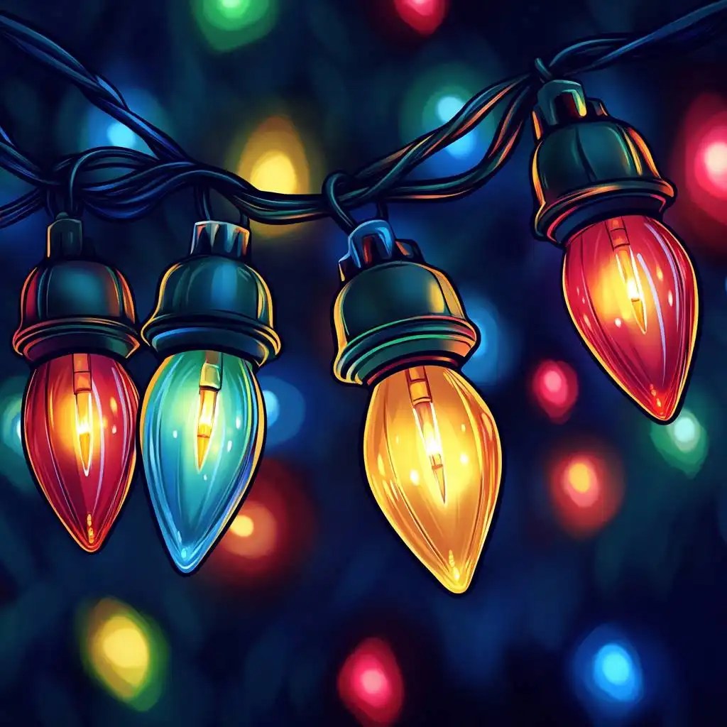 100+ Christmas Lights coloring pages (FREE) Printable PDF Woo Coloring