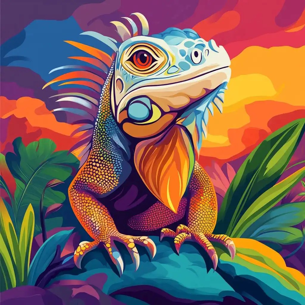 100+ Iguana coloring pages (FREE) Printable PDF Woo Coloring