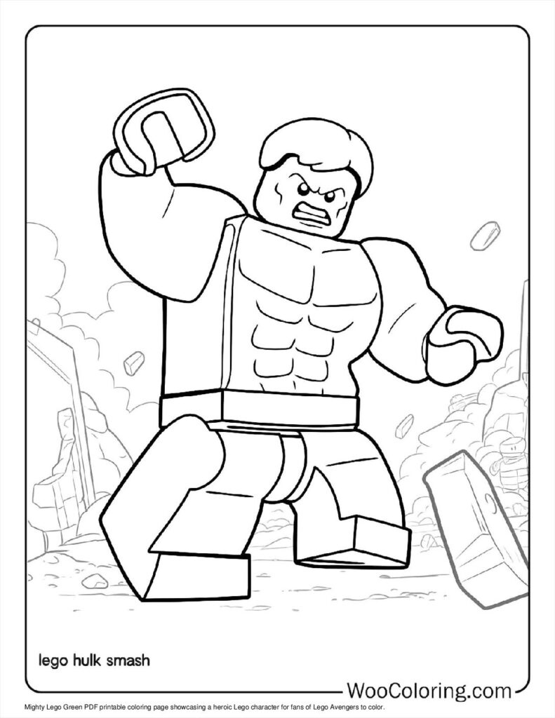100+ Lego Avengers coloring pages (Free PDF To Print) Woo Coloring