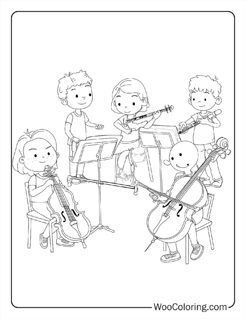 Amazing Music Drawings Color