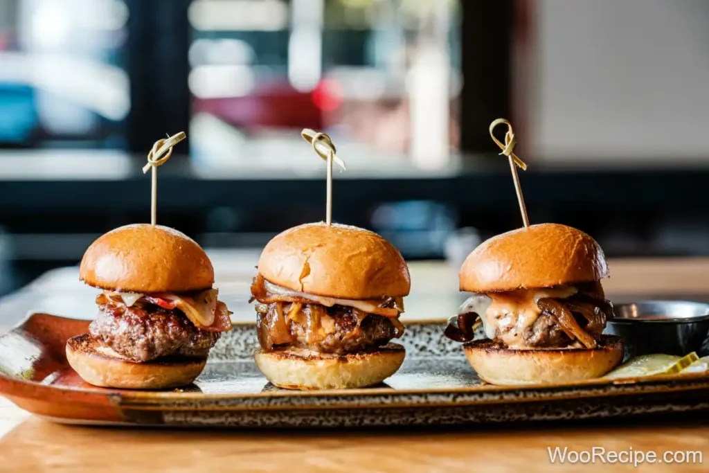 Delicious Beef Mini Burger Sliders for Parties