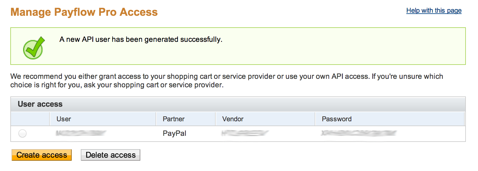 PayPal Pro Documentation
