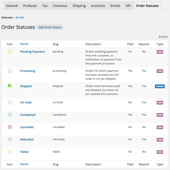 Order Status Manager Documentation