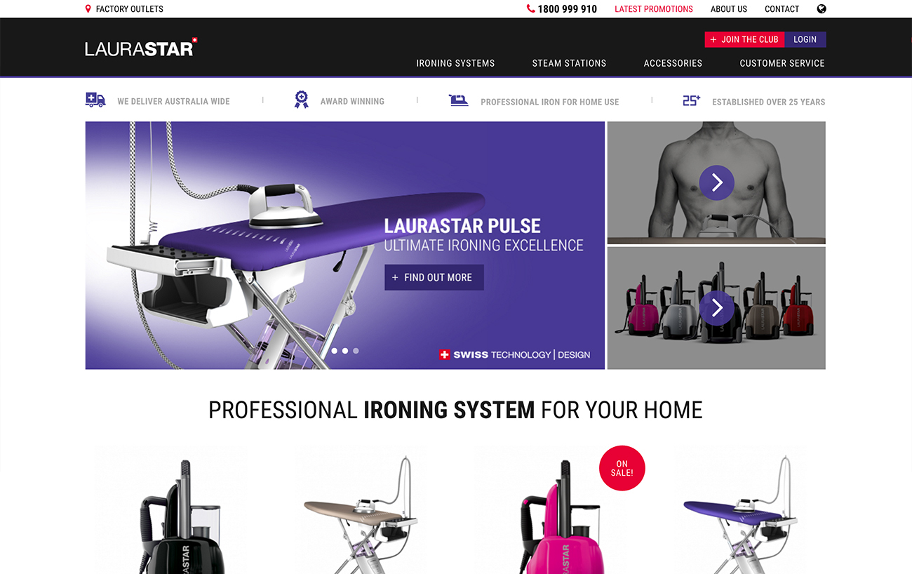 Laurastar Australia - WooCommerce