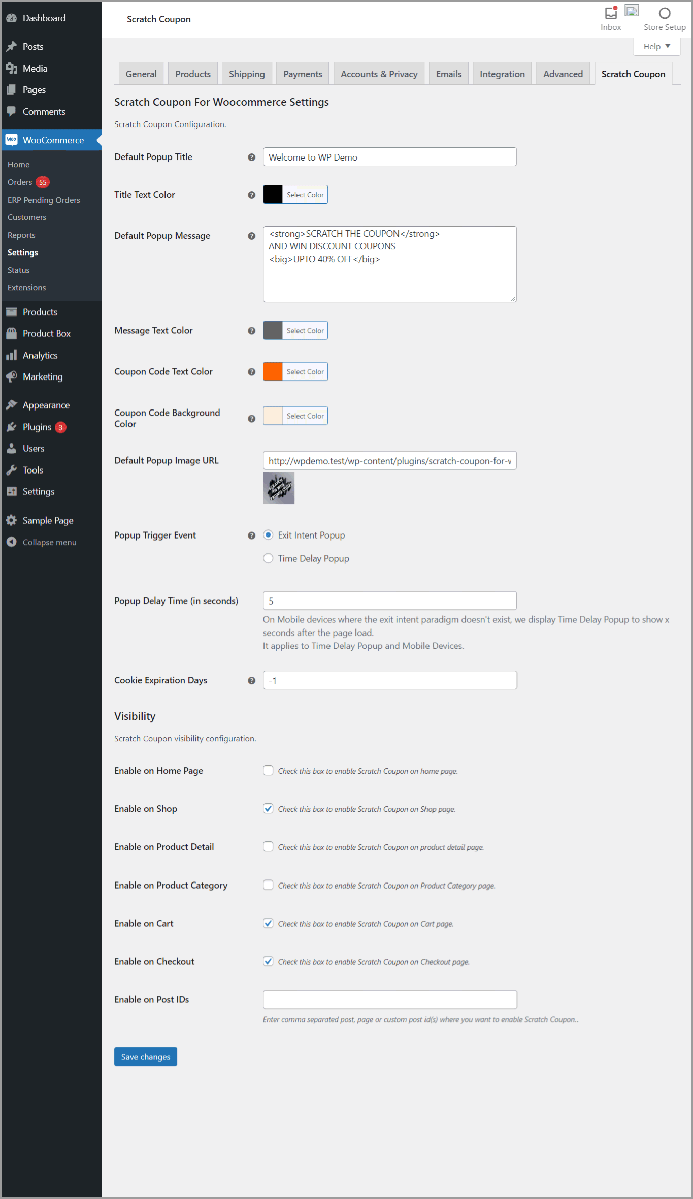 Scratch Coupon for Documentation