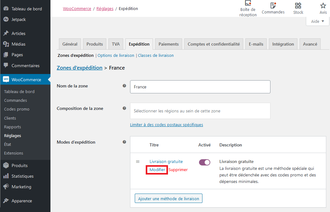 Livraison gratuite Documentation