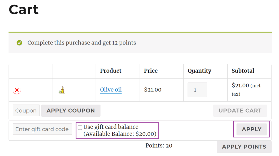 Aheadworks Gift Card