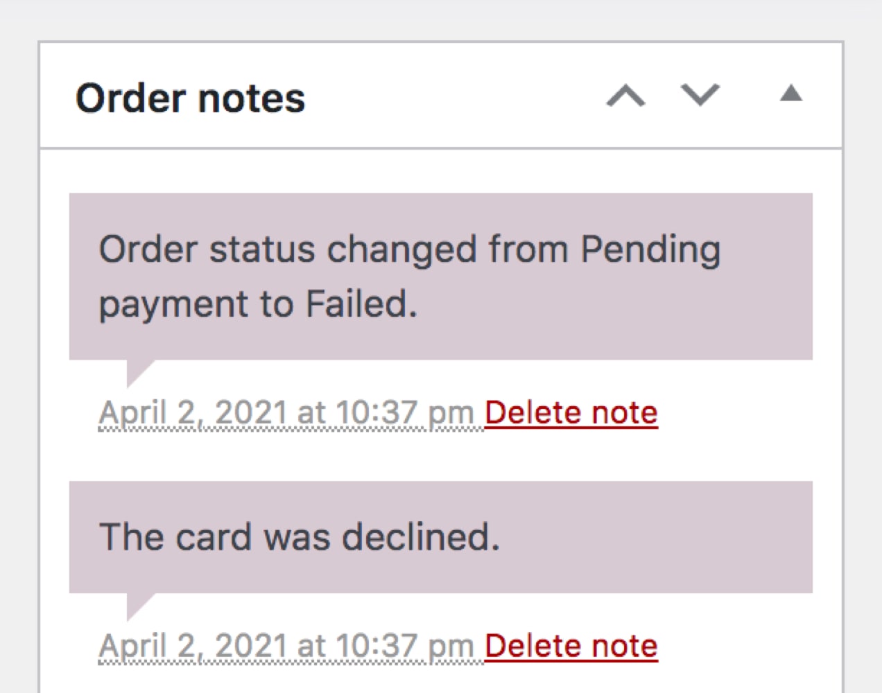 Solved Understand & Fix Failed Order Status in