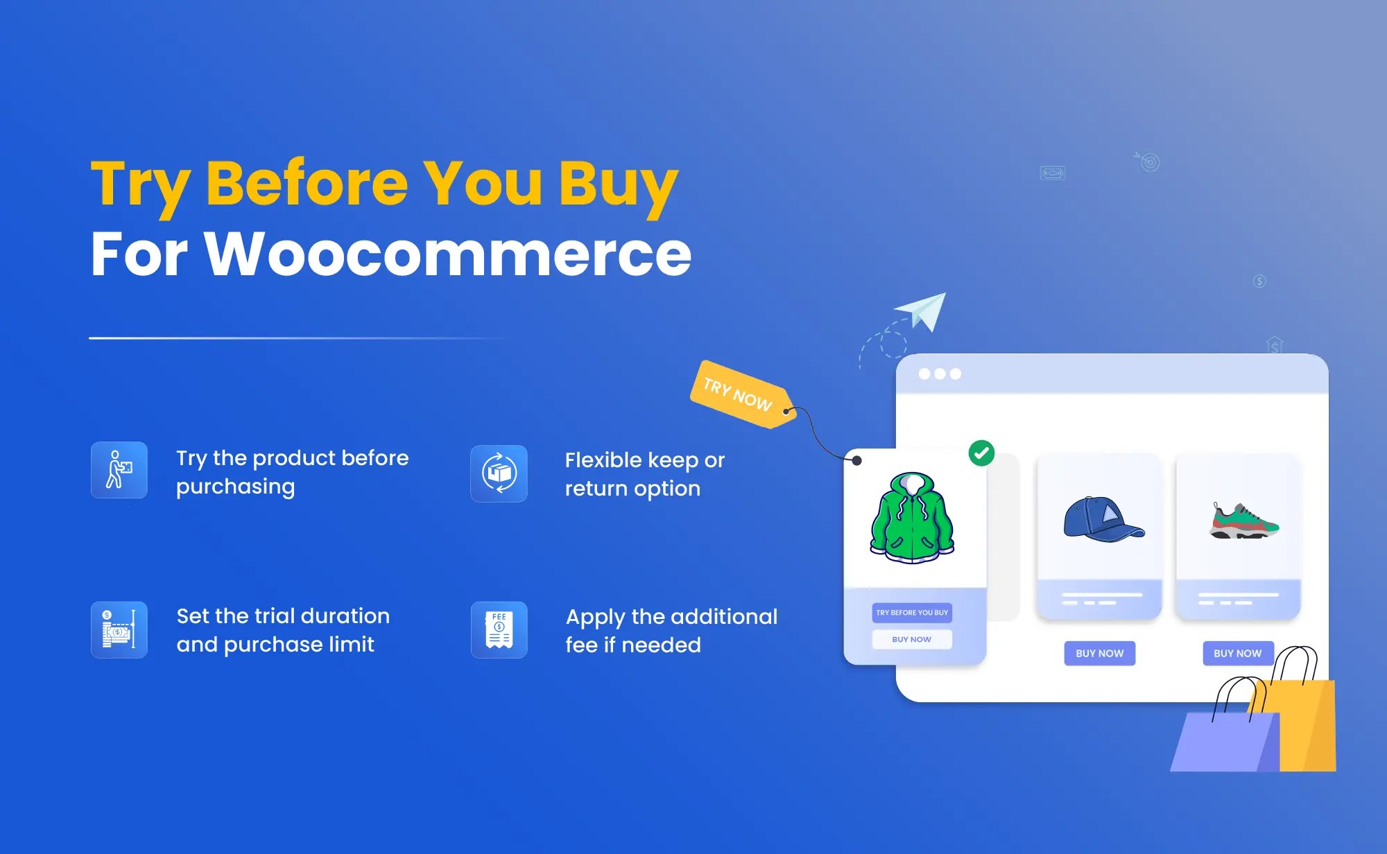 Try Before You Buy Woocommerce Marketplace