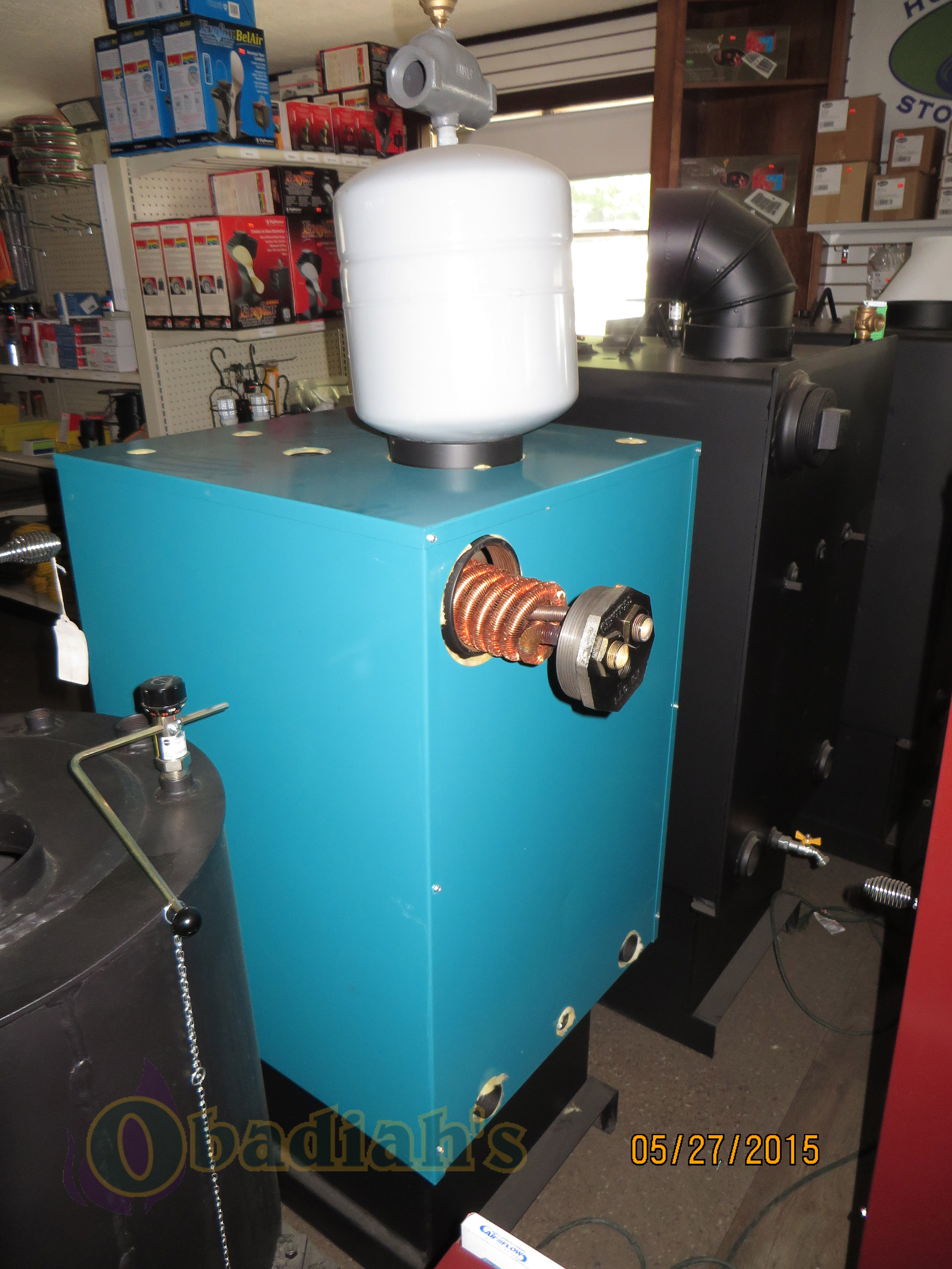 DS Boilers rear view Obadiah's Wood Boilers Obadiah's Wood Boilers