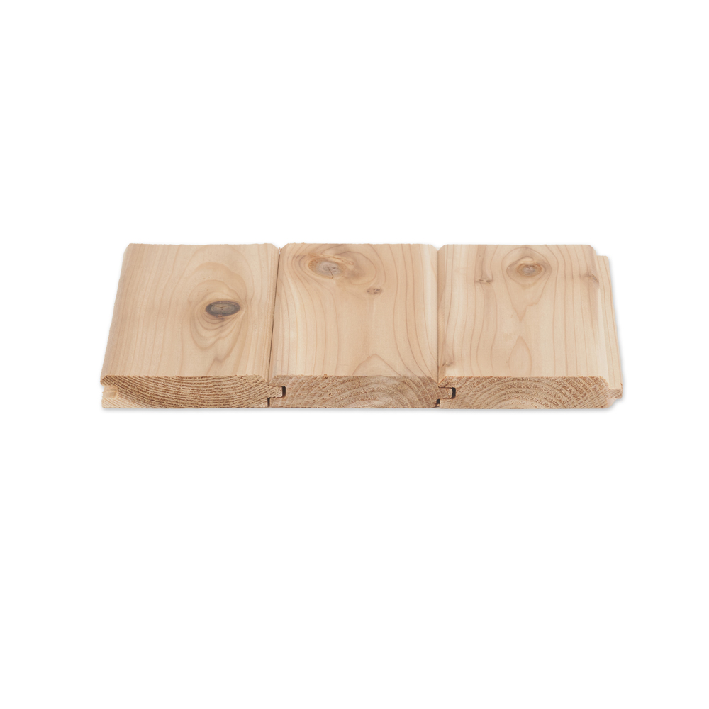 1X4 Standard Cedar T&G (VJoint) The WoodSource