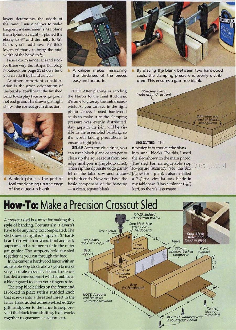Inlaid Picture Frame Plan • WoodArchivist