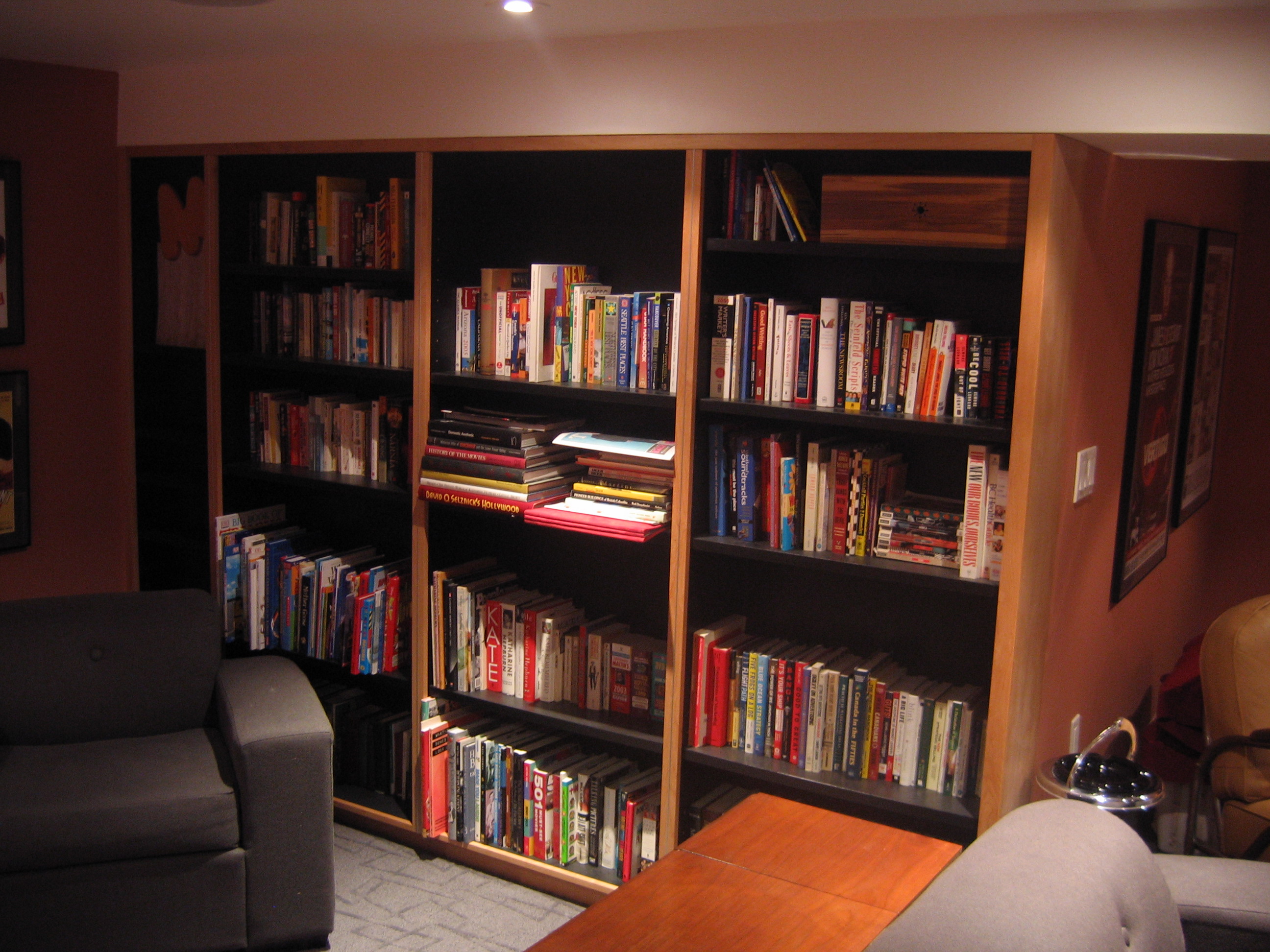 woodpanelcustombasementrenovation2 Wood Be Art Renovations