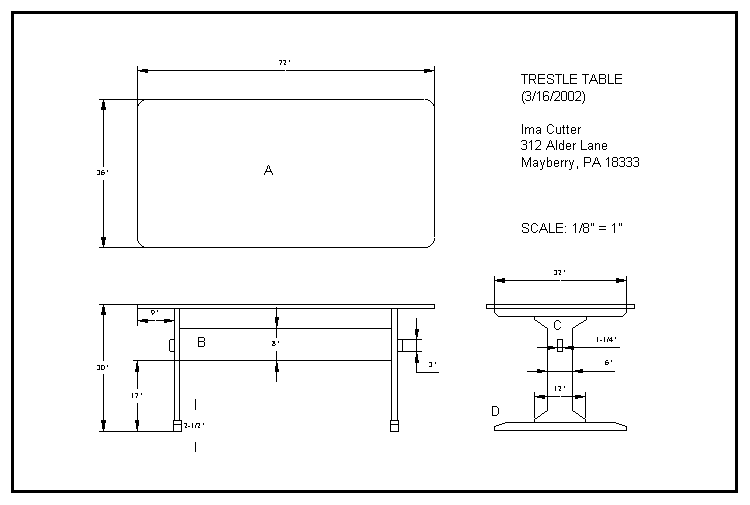 Working Drawings WoodBin