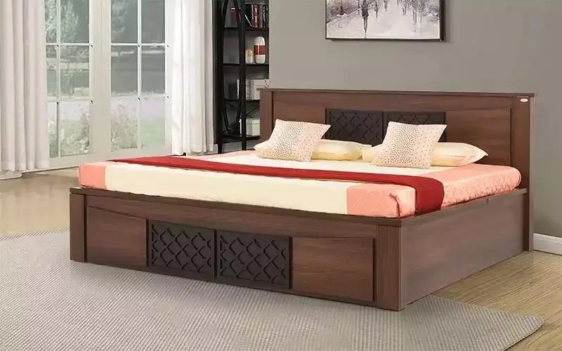 Simple Double Beds Design at Best affordable Price in Pakistan.