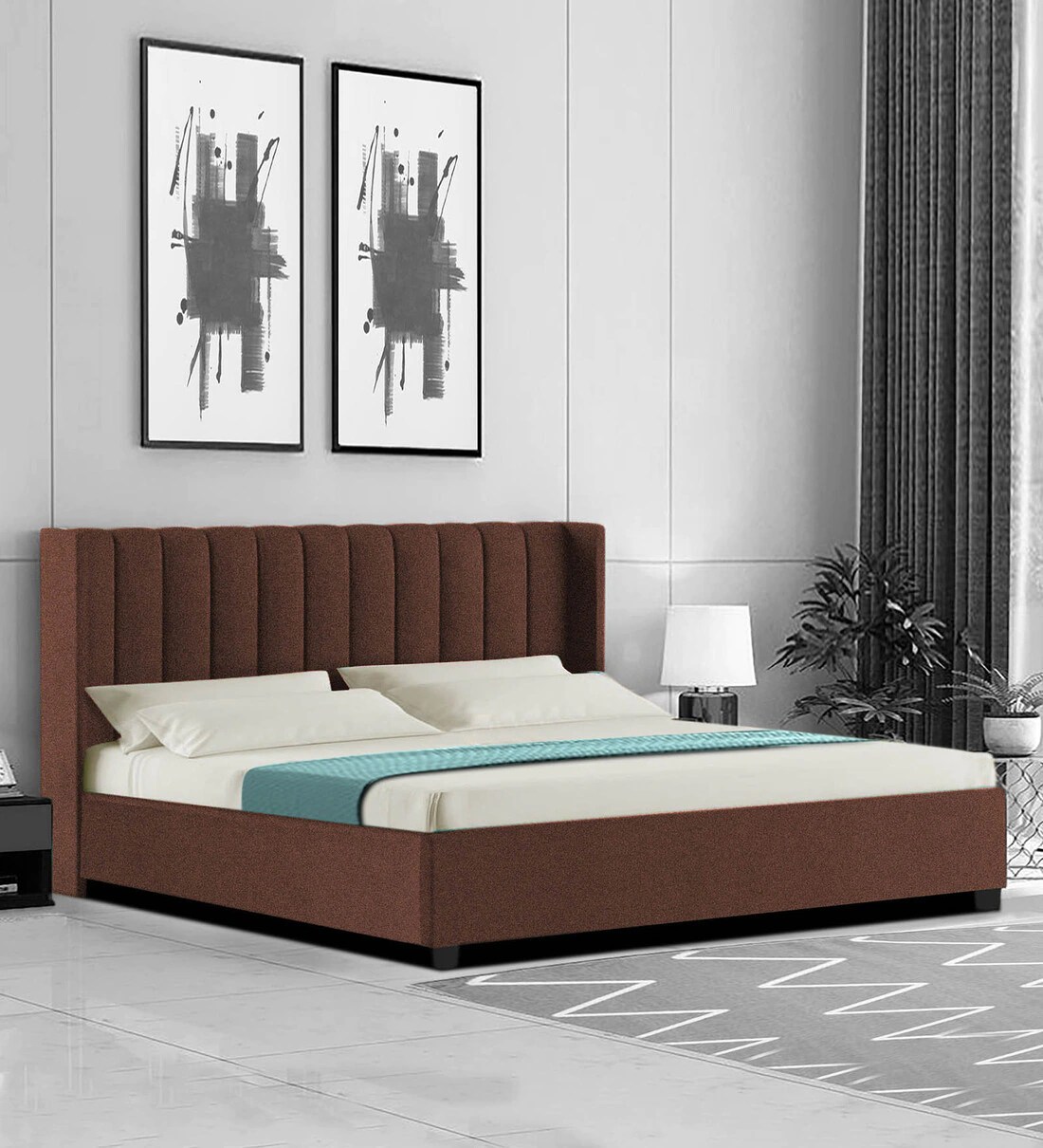 Simple Cushion Beds Design at Best affordable Price in Karachi.