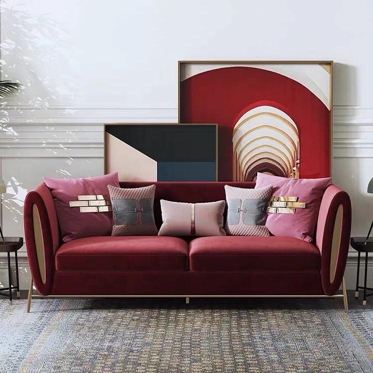 Sofa Set Modern Lounge Sofa Set With Beautiful Color Scheme.