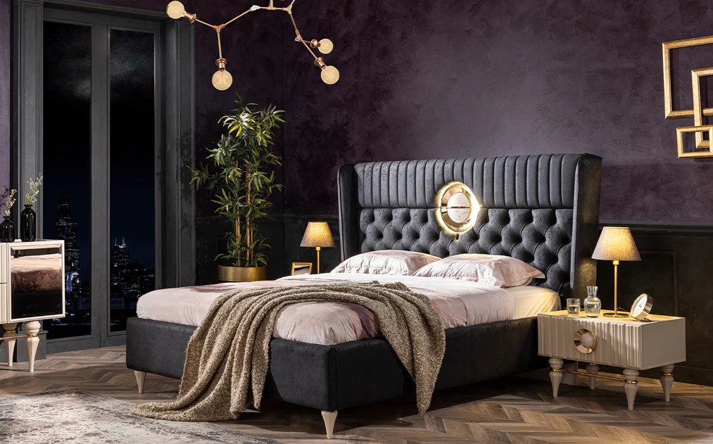 Luxury Turkish Bedroom Furniture With Beautiful Modern Design.