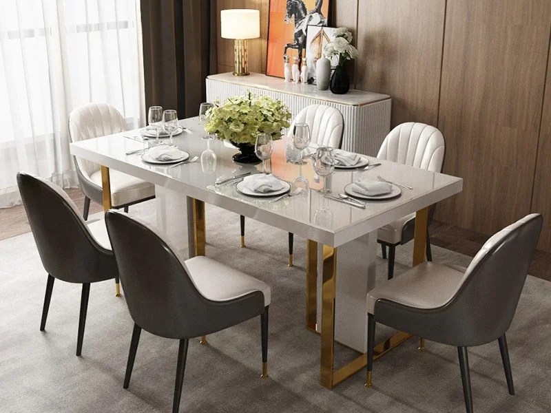 Luxury Dining Table Design Buy online in Karachi Pakistan.