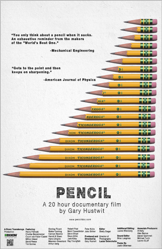 A clever ad campaign for Dixon Ticonderoga Woodclinched