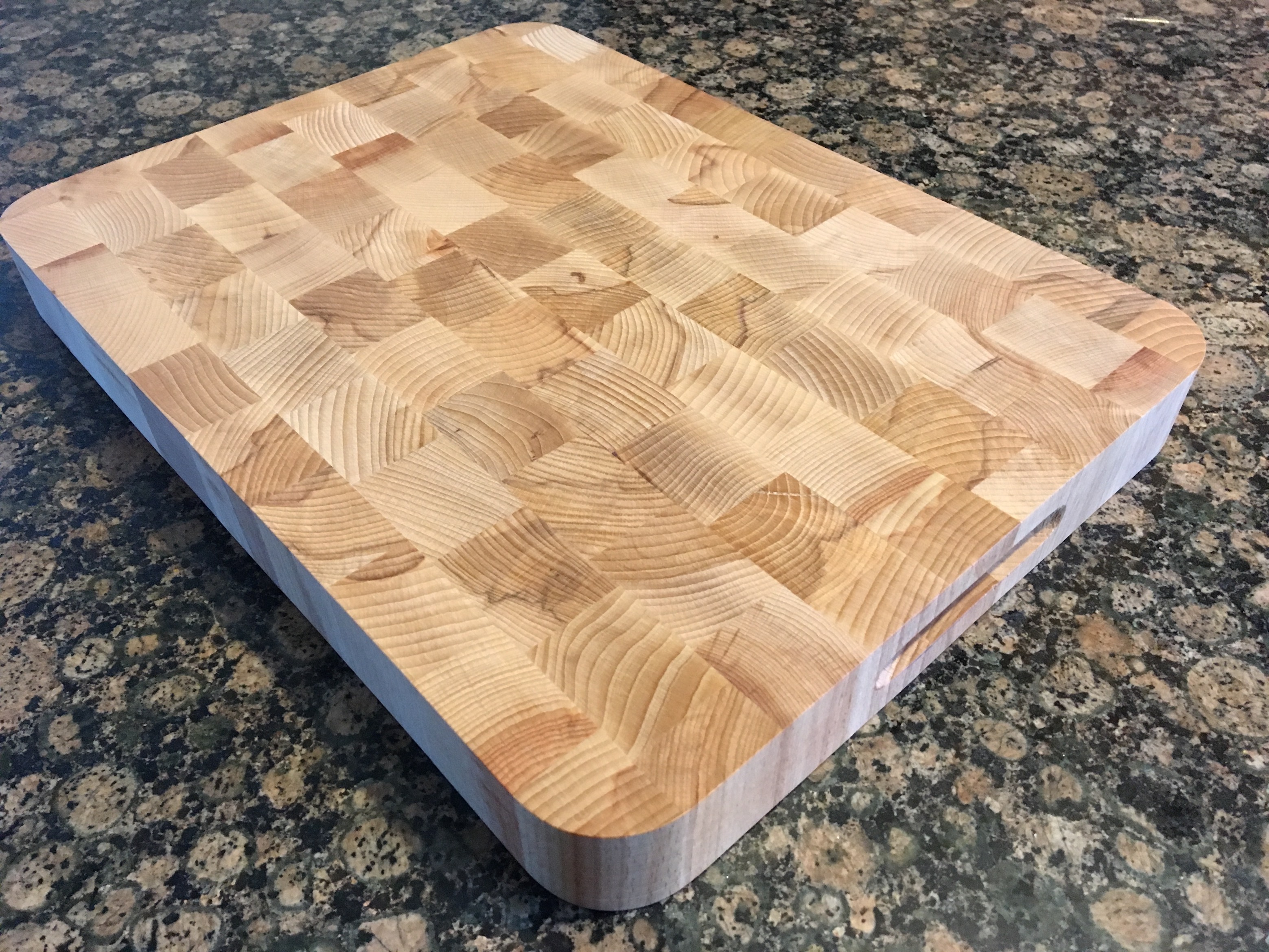 Butchers Block Chopping Board Large Wooden Beech Woodeeworld Woodeeworld