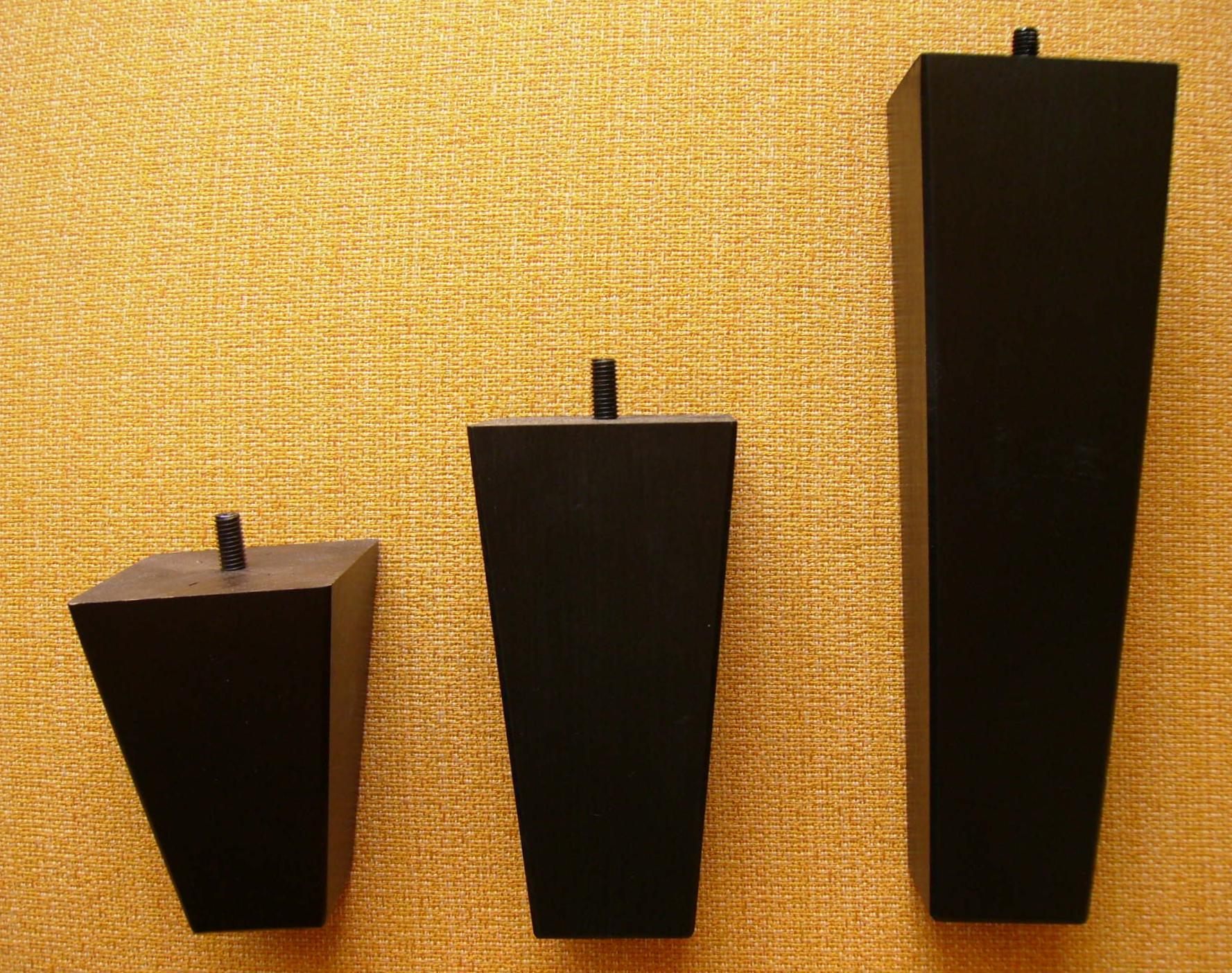 wooden feet, wooden legs, solid beech legs