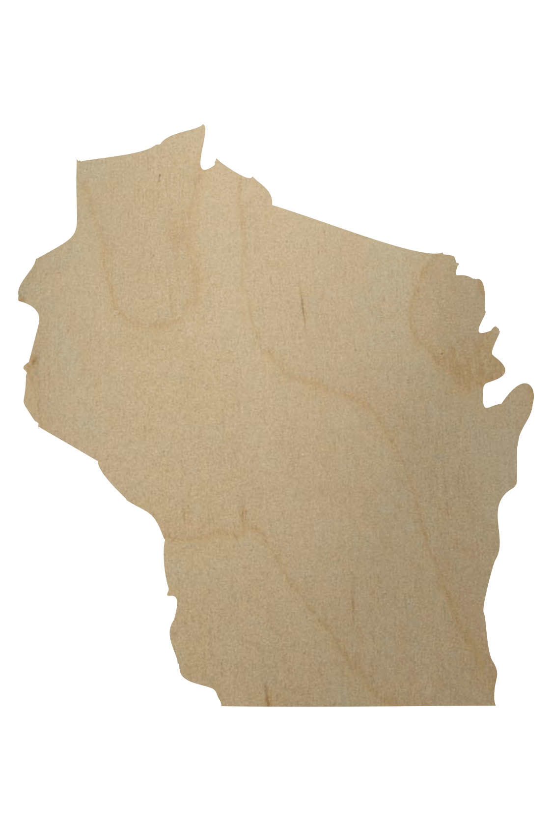 Wooden Wisconsin Cutout