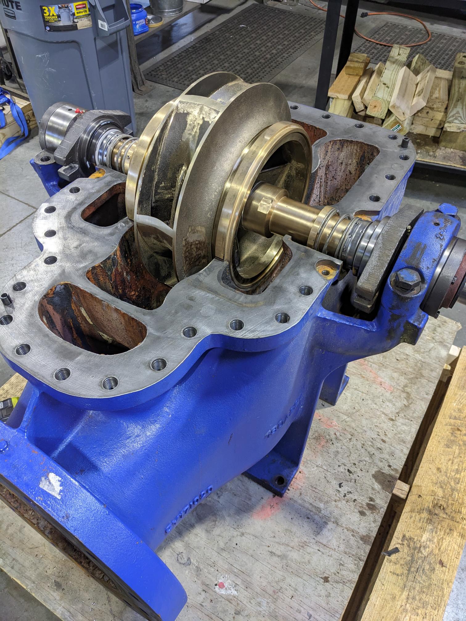 Our Shop Rebuilds Pumps