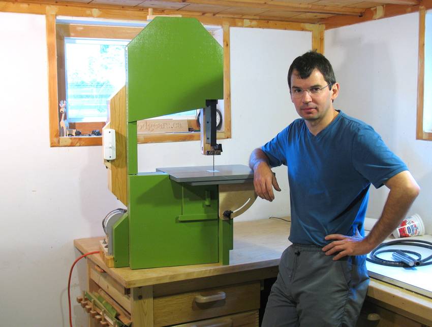 14" bandsaw build Things learned