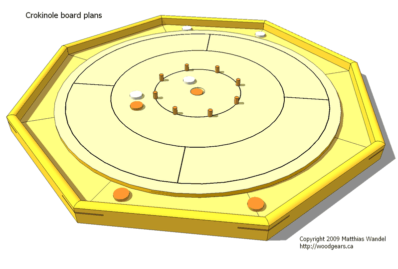 Crokinole board plans
