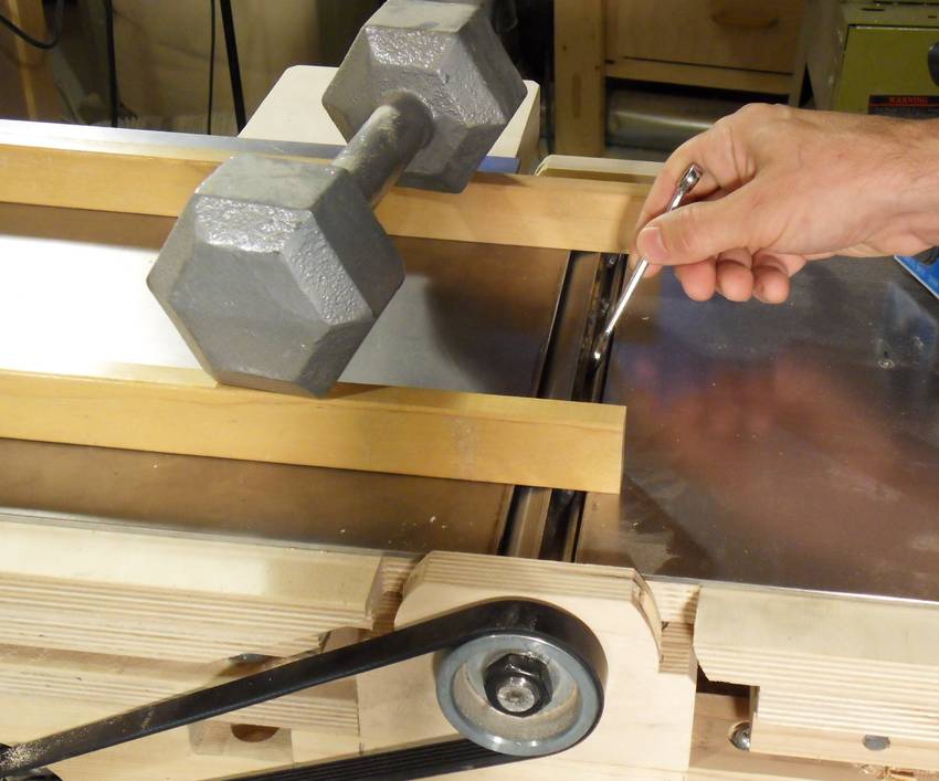 Building a jointer part 2