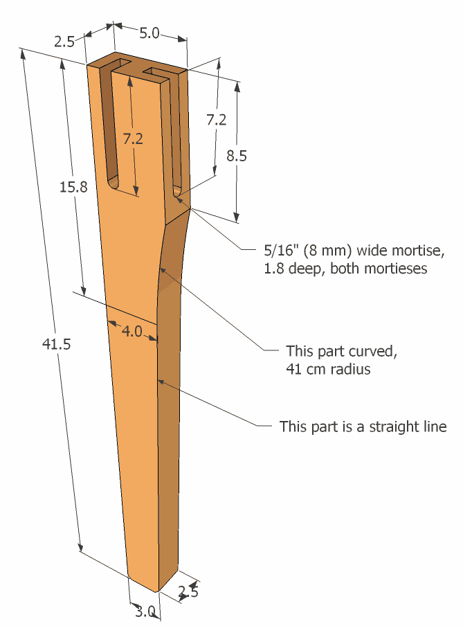 Kitchen chair plans