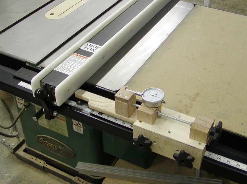 MicroAdjust Table Saw Fence Adjuster