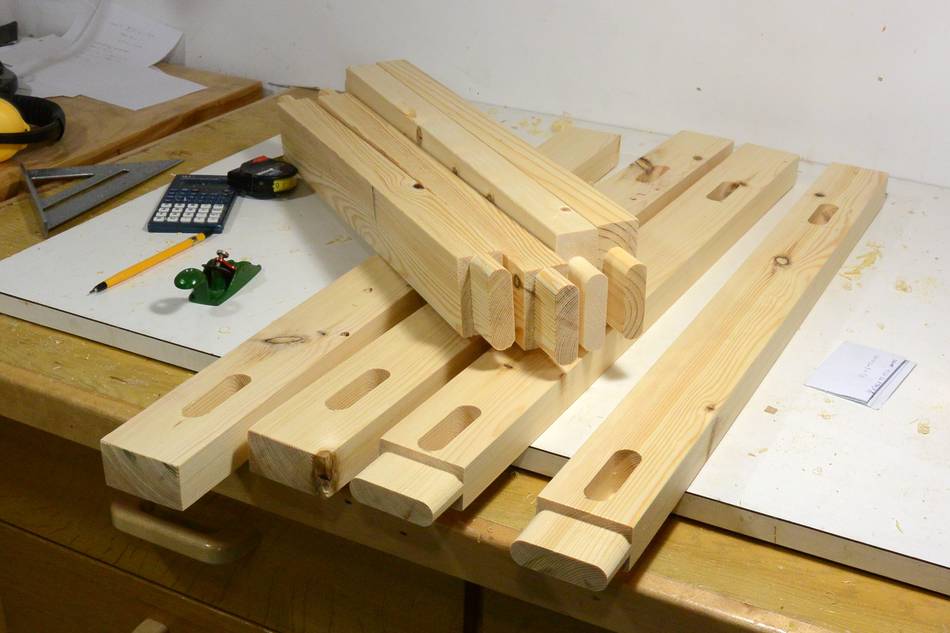 Mortise and tenon workbench