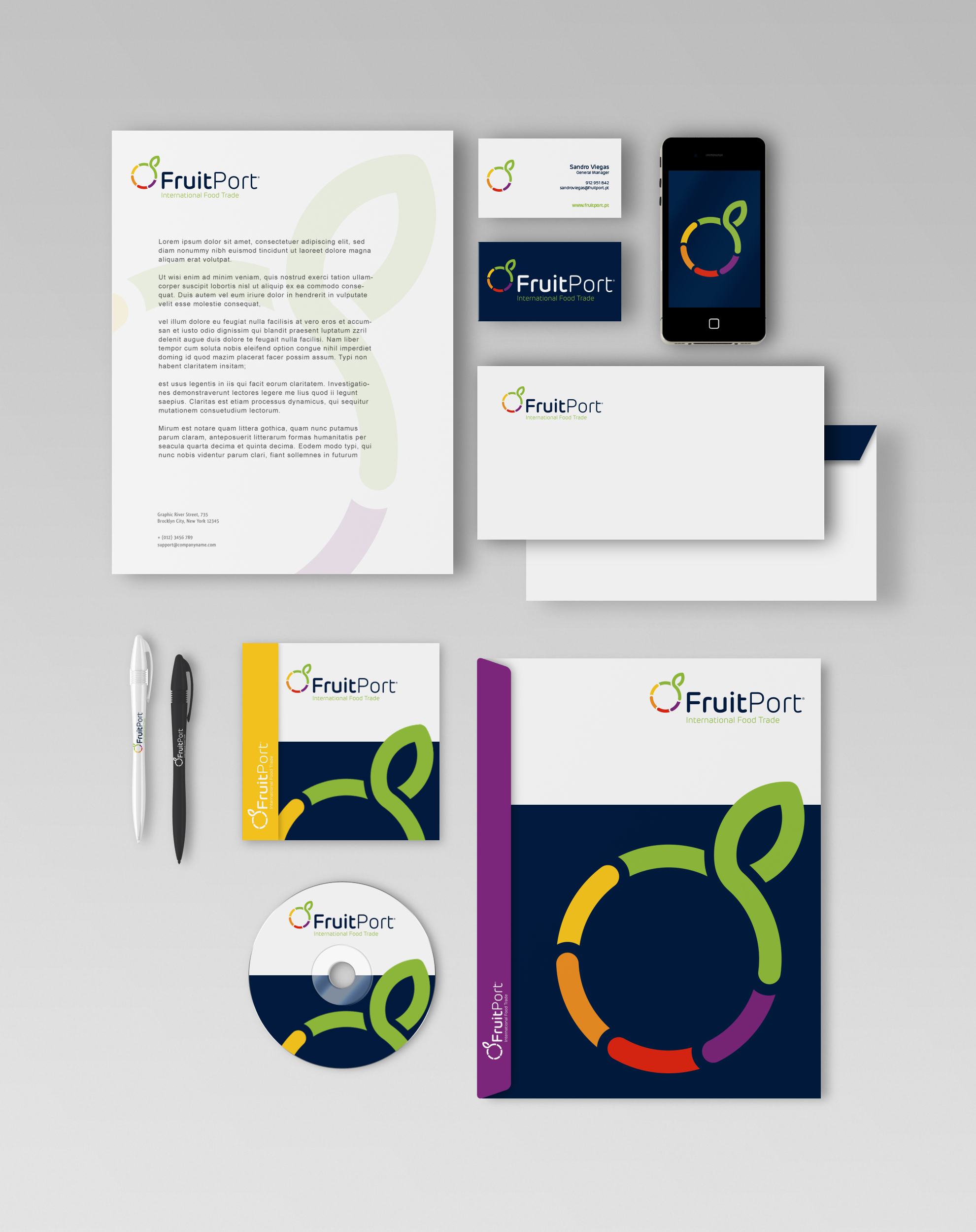 FRUITPORT Woodgraphic