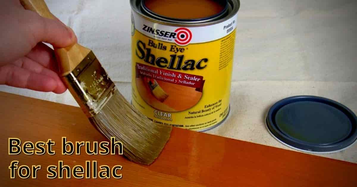 5 Best Brush For Shellac (the Woodworker’s Paintbrush)